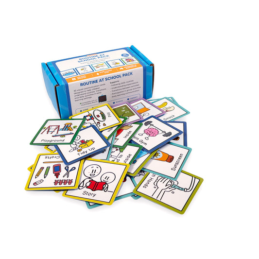 At School Routine Card Pack - Kindy & Daycare