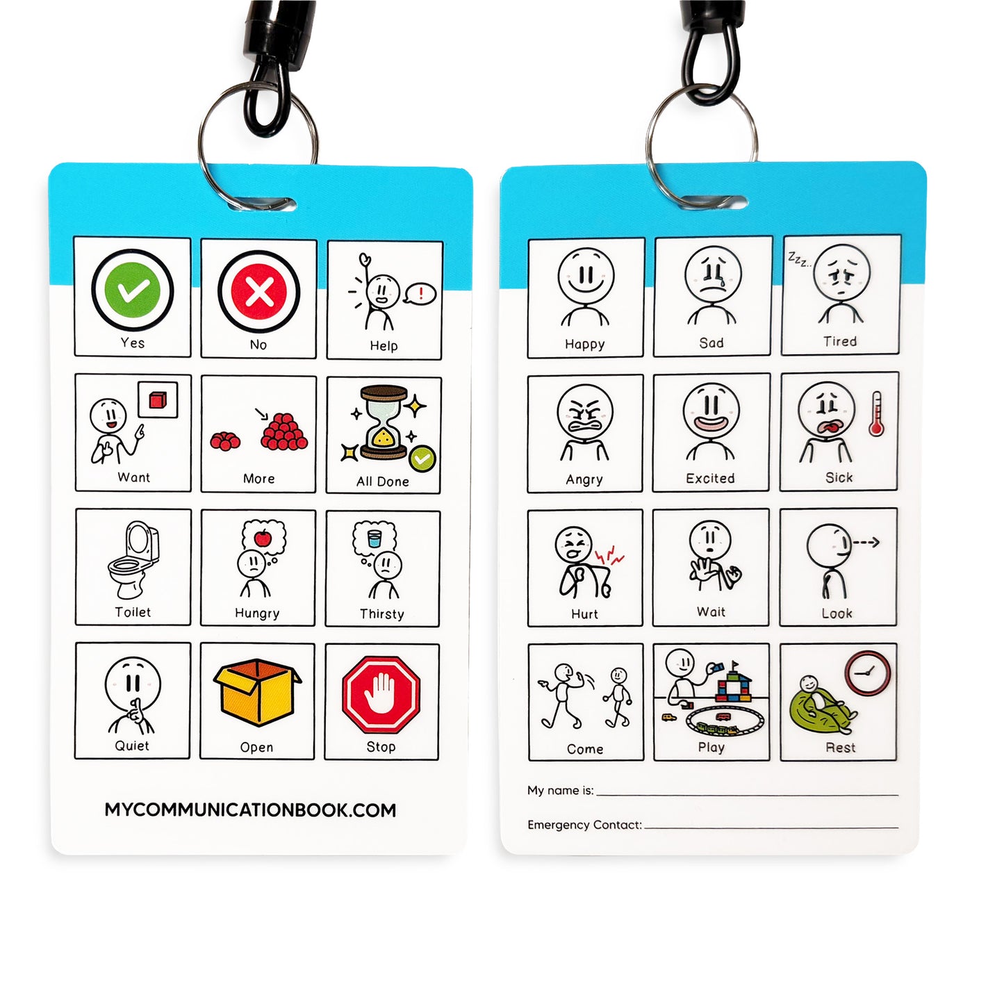 Communication Card - Every Day Words