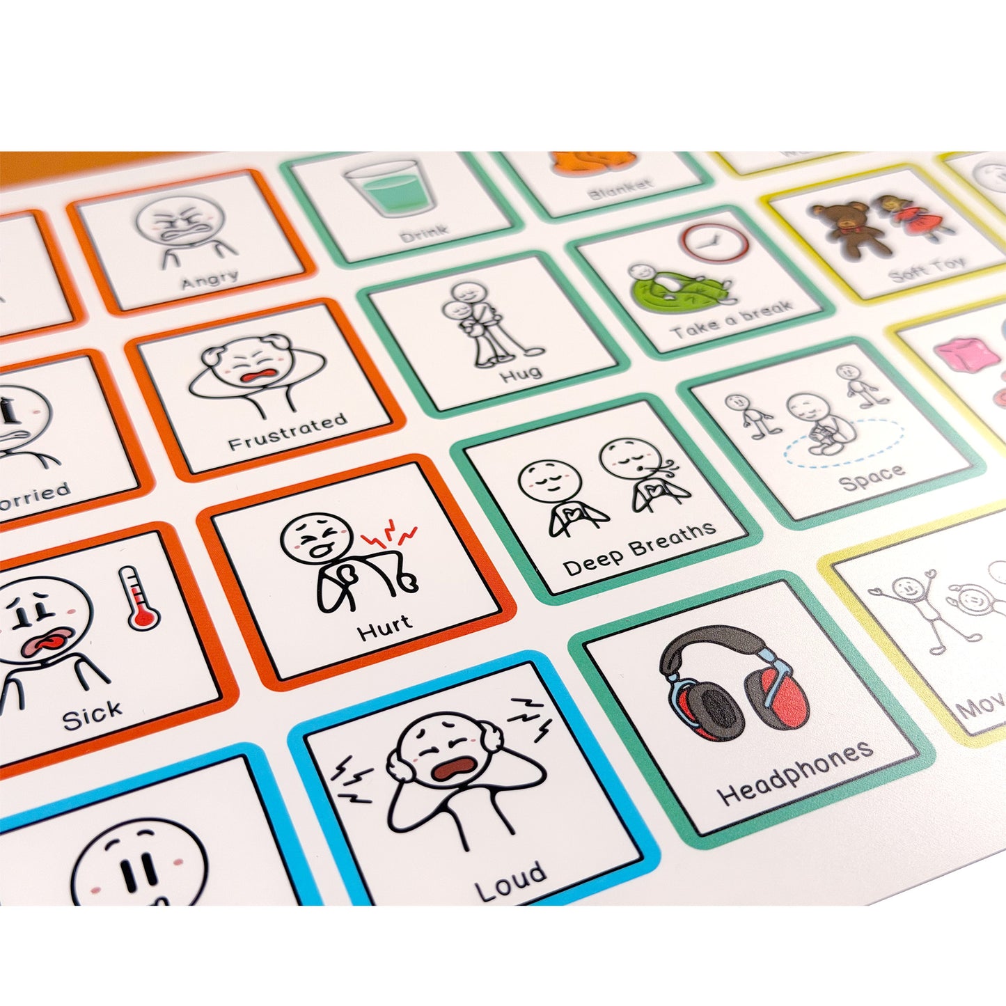Emotion & Regulation Communication Board