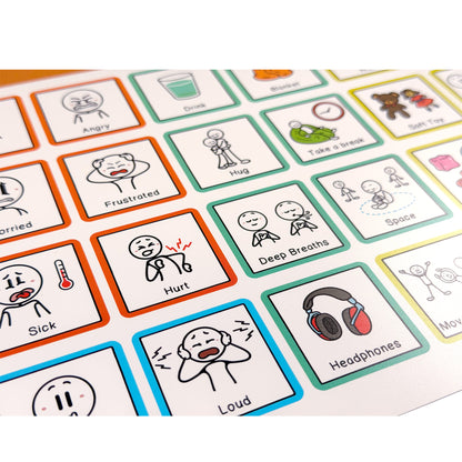 Emotion & Regulation Communication Board