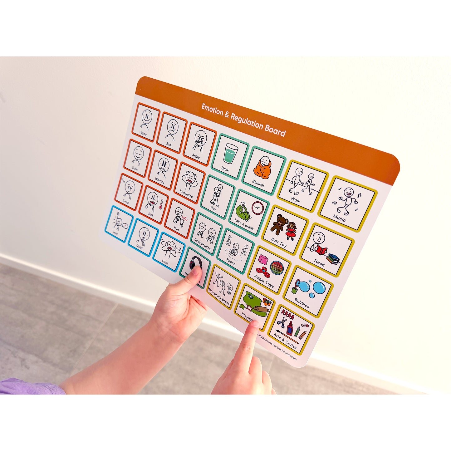 Emotion & Regulation Communication Board