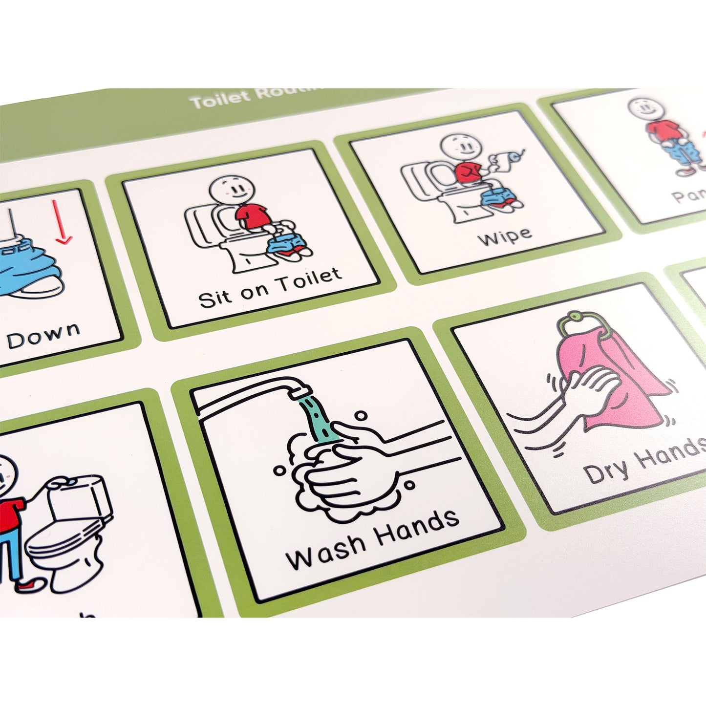 Toilet Routine Board
